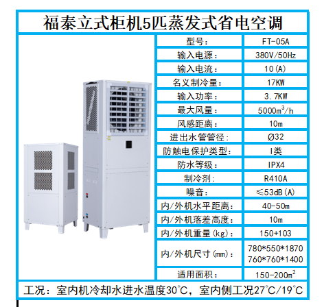 蒸发冷省电空调