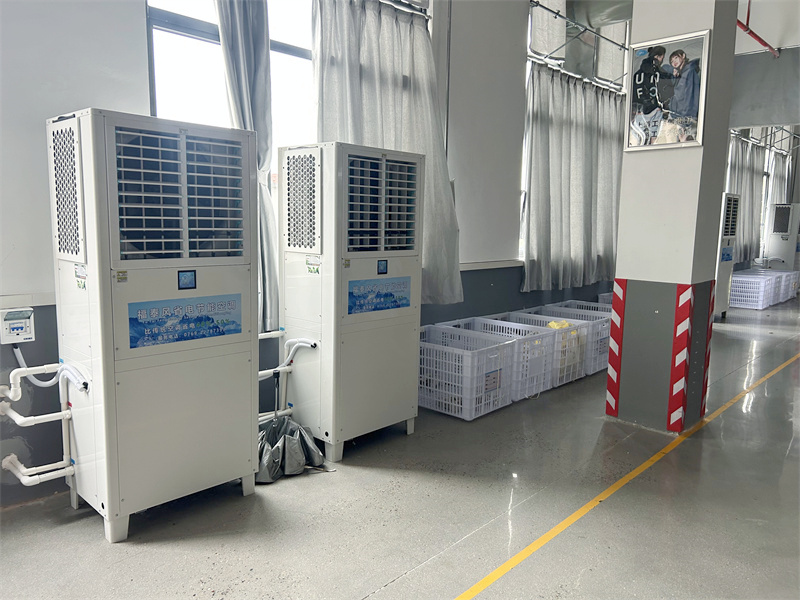 新厂房降温方案，蒸发冷省电空…